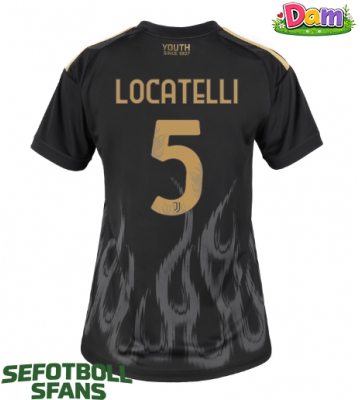 Juventus Manuel Locatelli #5 Tredje Tröja Kvinnor 2026-27 Kortärmad